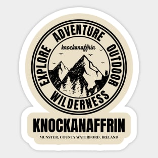 Waterford Ireland, Knockanaffrin Mountain Sticker